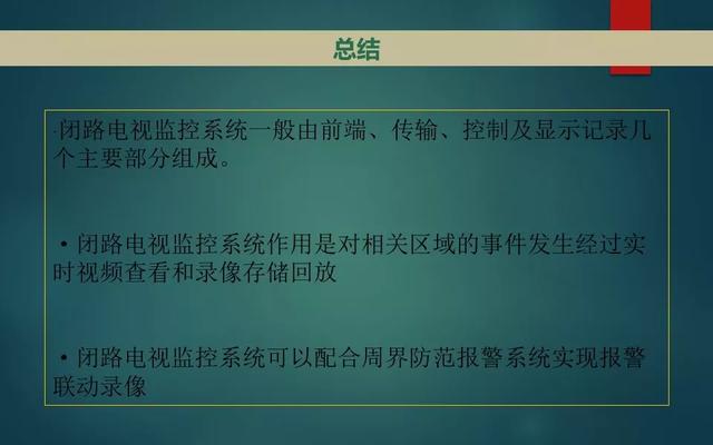 弱电智能化各系统介绍，基础知识入门讲解