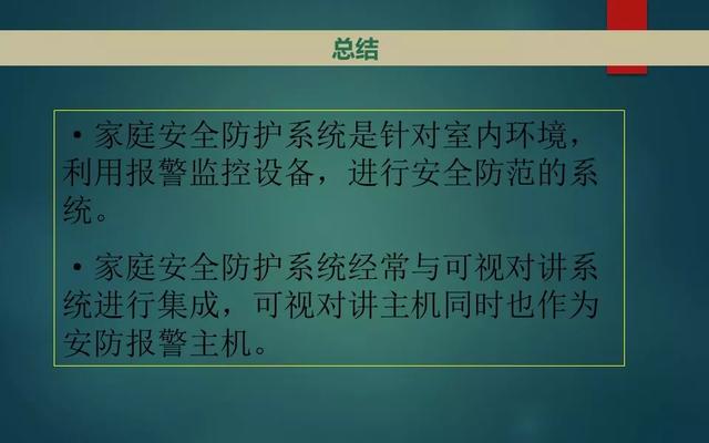 弱电智能化各系统介绍，基础知识入门讲解