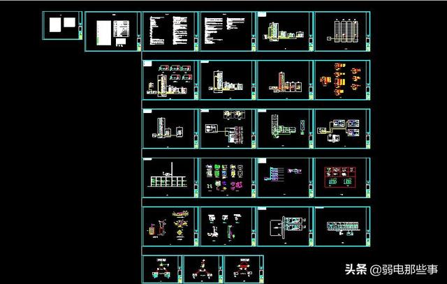 弱电人员必备技能：大型弱电项目的图纸应该怎么看？
